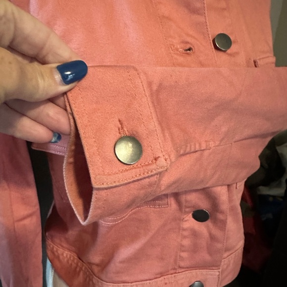 Ricki’s stretch cotton jacket in a size XS.  
Jean jacket style.  Ex Cond - Picture 5 of 8